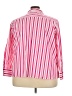 Talbots Stripes Pink 3/4 Sleeve Button-Down Shirt Size 3X - photo 2