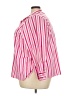 Talbots Stripes Pink 3/4 Sleeve Button-Down Shirt Size 3X - photo 5