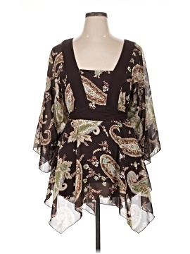 Ny Collection 3/4 Sleeve Blouse