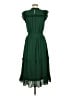 CeCe 100% Polyester Green Casual Dress Size M - photo 2