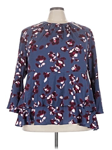 Lane Bryant 3/4 Sleeve Blouse (view 1)