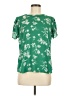 41Hawthorn 100% Polyester Green Short Sleeve Blouse Size M - photo 1