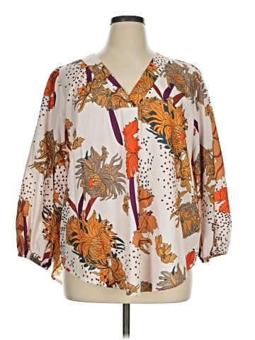 Unbranded 3/4 Sleeve Blouse (view 1)