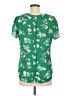 41Hawthorn 100% Polyester Green Short Sleeve Blouse Size M - photo 2