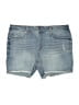 Seven7 Blue Denim Shorts Size 10 - photo 1