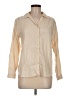 Uniqlo Ivory Long Sleeve Blouse Size M - photo 1