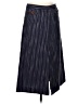 Line & Dot Stripes Blue Casual Skirt Size S - photo 1