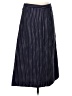 Line & Dot Stripes Blue Casual Skirt Size S - photo 2