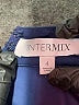 Intermix Blue Long Sleeve Silk Top Size 4 - photo 7