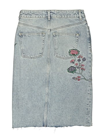 MNG Denim Skirt (view 2)
