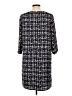 Daisy Fuentes 100% Polyester Tweed Blue Casual Dress Size L - photo 2