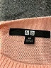 Uniqlo 100% Wool Solid Pink Wool Pullover Sweater Size XS - photo 7