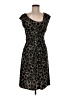 Chaps Paisley Black Cocktail Dress Size M - photo 1