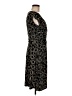 Chaps Paisley Black Cocktail Dress Size M - photo 4