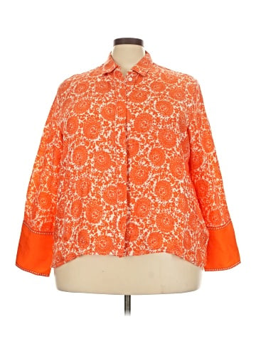J.Crew 3/4 Sleeve Button-Down Shirt (view 1)
