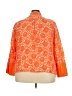 J.Crew Orange 3/4 Sleeve Button-Down Shirt Size 24 - photo 2
