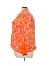 J.Crew Orange 3/4 Sleeve Button-Down Shirt Size 24 - photo 5