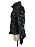 Blanc Noir 100% Polyurethane Metallic Black Jacket Size XS - photo 5