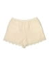 LC Lauren Conrad 100% Polyester Hearts Ivory Shorts Size M - photo 1