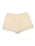 LC Lauren Conrad 100% Polyester Hearts Ivory Shorts Size M - photo 2