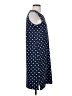 Lands' End Polka Dots Blue Casual Dress Size S - photo 4