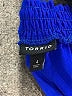 Torrid 100% Polyester Blue 3/4 Sleeve Blouse Size 3X Plus (3) - photo 8
