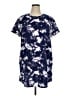 Anne Klein 100% Polyester Tie-dye Blue Casual Dress Size 1X - photo 1