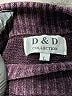 Assorted Brands 100% Acrylic Color Block Purple Turtleneck Sweater Size L - photo 7