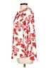 Ann Taylor LOFT 100% Polyester Red 3/4 Sleeve Blouse Size L - photo 5