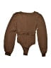 Line & Dot Brown Bodysuit Size XS - photo 2