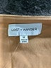 Lost + Wander 100% Polyester Tan Long Sleeve Blouse Size M - photo 7