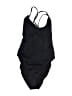 ASOS Solid Black One Piece Swimsuit Size 4 - photo 1