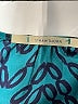 41Hawthorn 100% Polyester Chevron-herringbone Teal Casual Dress Size L - photo 7