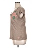Guess Brown Short Sleeve Top Size XL - photo 5