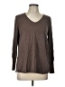 Nic + Zoe Brown Pullover Sweater Size L - photo 1