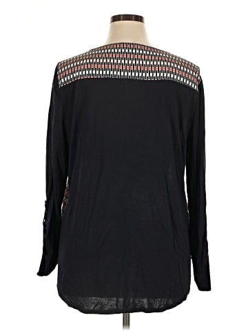 Ann Taylor Factory 3/4 Sleeve T-Shirt (view 2)