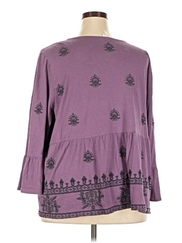 Purejill Long Sleeve Blouse (view 2)