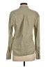 Zara Solid Tan Long Sleeve Button-Down Shirt Size S - photo 2