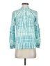 J.Crew 100% Cotton Teal 3/4 Sleeve Blouse Size 2 (petite) - photo 1