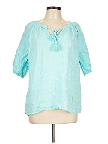 Talbots 3/4 Sleeve Blouse (view 1)