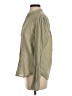 Zara Solid Tan Long Sleeve Button-Down Shirt Size S - photo 5