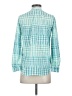J.Crew 100% Cotton Teal 3/4 Sleeve Blouse Size 2 (petite) - photo 2