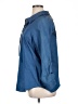 Cj Banks Blue 3/4 Sleeve Button-Down Shirt Size 0X - photo 5