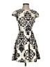 B. Darlin Paisley Ivory Cocktail Dress Size 5 - 6 - photo 1