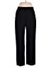Kasper 100% Polyester Solid Black Dress Pants Size 12 - photo 1