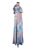 Assorted Brands Tie-dye Blue Casual Dress Size M - photo 4