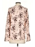 Chelsea28 100% Polyester Pink Long Sleeve Blouse Size S - photo 2