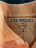 Crewcuts Outlet 100% Cotton Orange Short Sleeve Polo Size 2 - photo 3