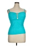 Apt. 9 Teal Swimsuit Top Size XL - photo 1