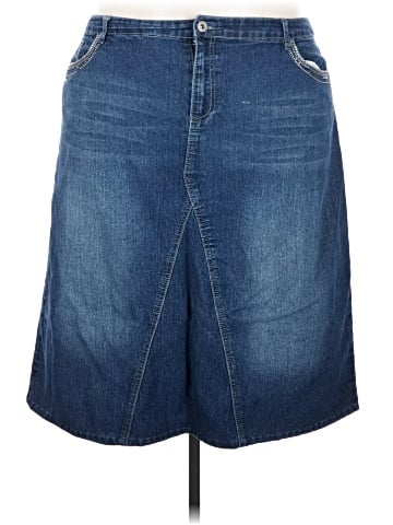 Cato Denim Skirt (view 1)